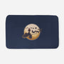 Young Witch Moon-None-Memory Foam-Bath Mat-rmatix