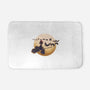 Young Witch Moon-None-Memory Foam-Bath Mat-rmatix