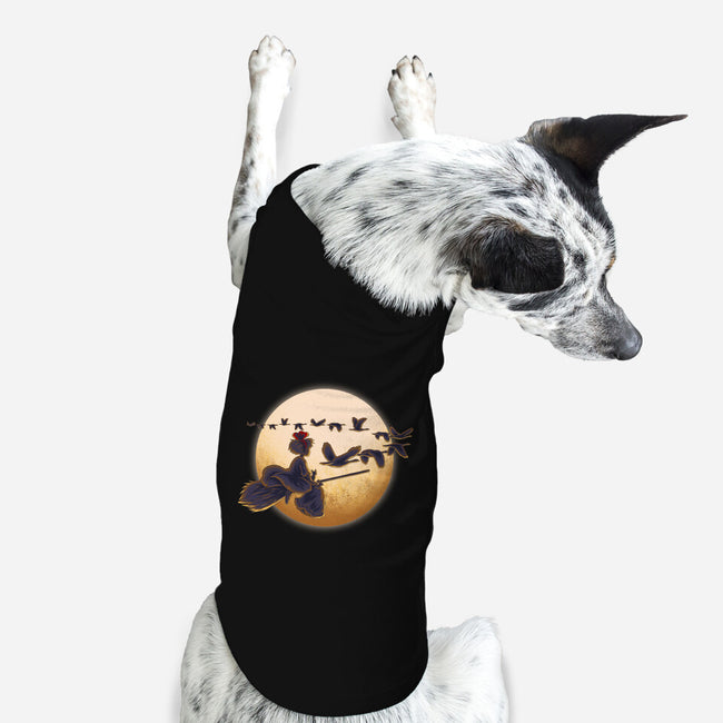 Young Witch Moon-Dog-Basic-Pet Tank-rmatix