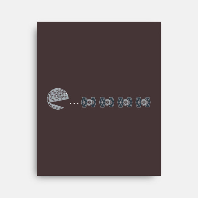 Pac Death Star-None-Stretched-Canvas-krisren28