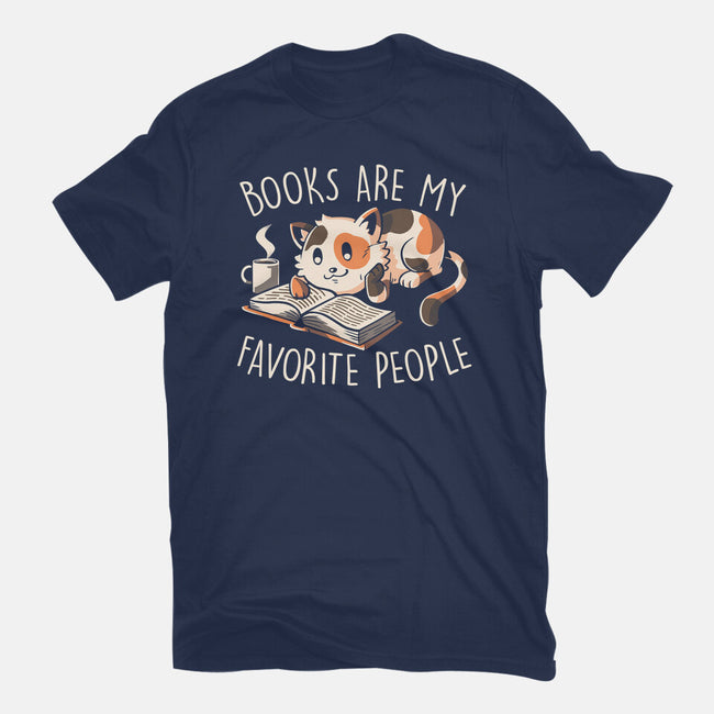 Books Are My Favorite People-Youth-Basic-Tee-koalastudio