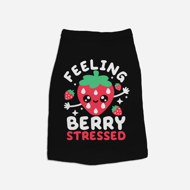 Feeling Berry Stressed-Cat-Basic-Pet Tank-NemiMakeit