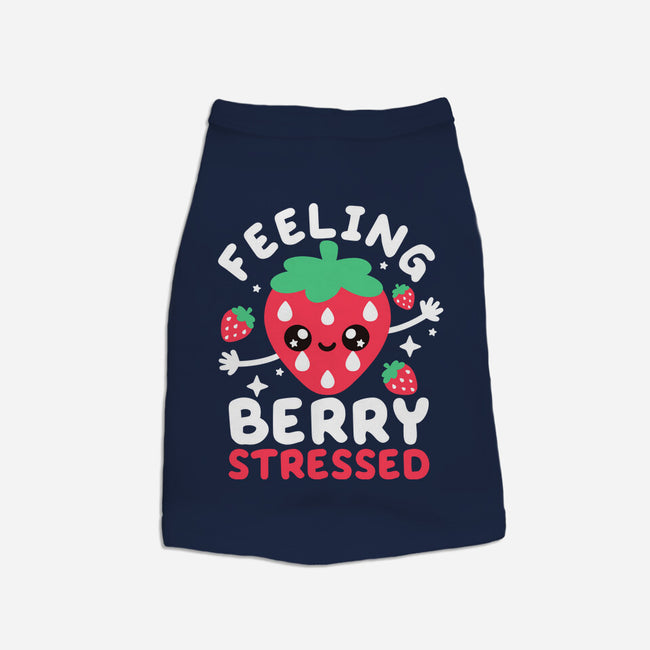 Feeling Berry Stressed-Cat-Basic-Pet Tank-NemiMakeit