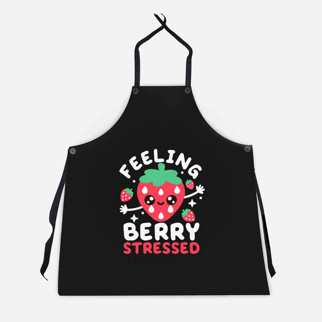 Feeling Berry Stressed-Unisex-Kitchen-Apron-NemiMakeit