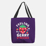 Feeling Berry Stressed-None-Basic Tote-Bag-NemiMakeit