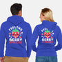 Feeling Berry Stressed-Unisex-Zip-Up-Sweatshirt-NemiMakeit