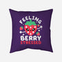 Feeling Berry Stressed-None-Removable Cover-Throw Pillow-NemiMakeit