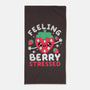 Feeling Berry Stressed-None-Beach-Towel-NemiMakeit