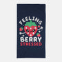 Feeling Berry Stressed-None-Beach-Towel-NemiMakeit