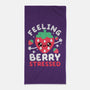 Feeling Berry Stressed-None-Beach-Towel-NemiMakeit