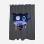 Morgana Night-None-Polyester-Shower Curtain-dandingeroz