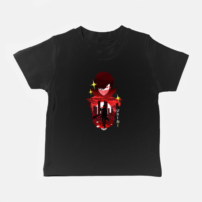 Joker Sunset-Baby-Basic-Tee-dandingeroz