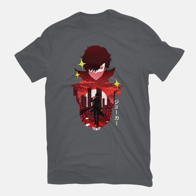 Joker Sunset-Mens-Premium-Tee-dandingeroz