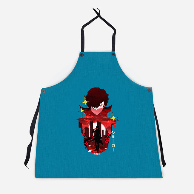 Joker Sunset-Unisex-Kitchen-Apron-dandingeroz