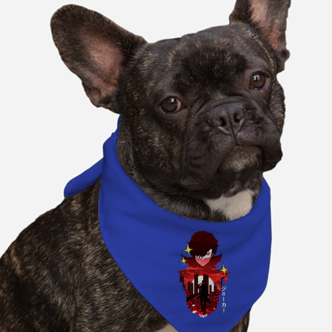 Joker Sunset-Dog-Bandana-Pet Collar-dandingeroz