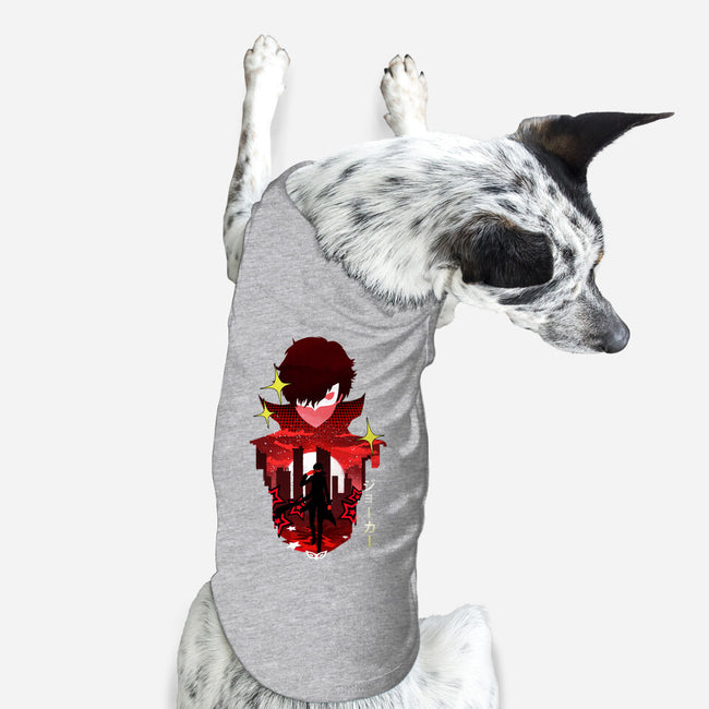 Joker Sunset-Dog-Basic-Pet Tank-dandingeroz