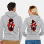 Joker Sunset-Unisex-Zip-Up-Sweatshirt-dandingeroz