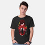 Joker Sunset-Mens-Basic-Tee-dandingeroz