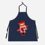 Lucifer Sunset-Unisex-Kitchen-Apron-dandingeroz