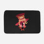 Lucifer Sunset-None-Memory Foam-Bath Mat-dandingeroz