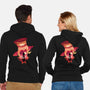 Lucifer Sunset-Unisex-Zip-Up-Sweatshirt-dandingeroz