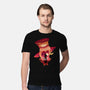 Lucifer Sunset-Mens-Premium-Tee-dandingeroz