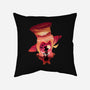 Lucifer Sunset-None-Removable Cover-Throw Pillow-dandingeroz