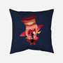 Lucifer Sunset-None-Removable Cover-Throw Pillow-dandingeroz