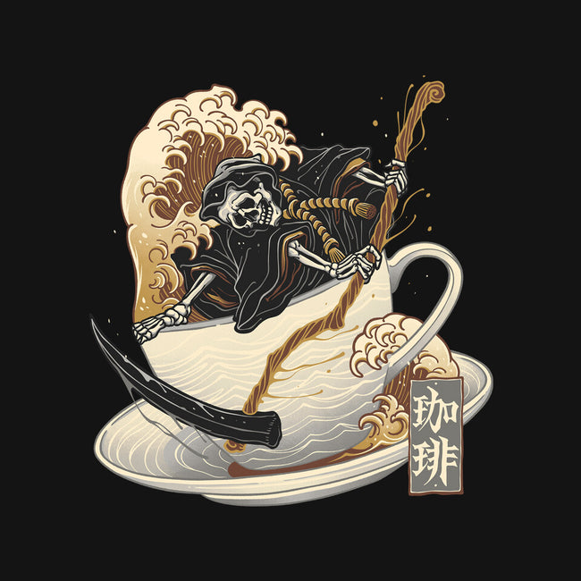 Death Coffee-Baby-Basic-Onesie-glitchygorilla