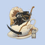 Death Coffee-Cat-Adjustable-Pet Collar-glitchygorilla