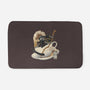 Death Coffee-None-Memory Foam-Bath Mat-glitchygorilla