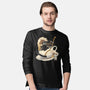 Death Coffee-Mens-Long Sleeved-Tee-glitchygorilla