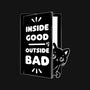 Outside Is Bad-Unisex-Baseball-Tee-Studio Mootant