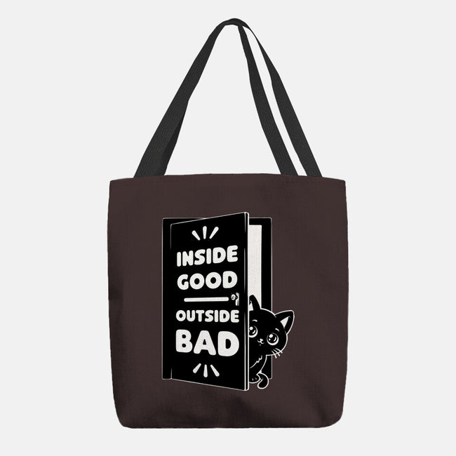 Outside Is Bad-None-Basic Tote-Bag-Studio Mootant