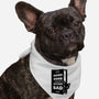 Outside Is Bad-Dog-Bandana-Pet Collar-Studio Mootant