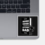 Outside Is Bad-None-Glossy-Sticker-Studio Mootant