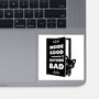 Outside Is Bad-None-Glossy-Sticker-Studio Mootant