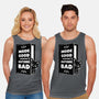 Outside Is Bad-Unisex-Basic-Tank-Studio Mootant