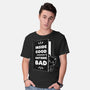 Outside Is Bad-Mens-Basic-Tee-Studio Mootant