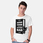 Outside Is Bad-Mens-Basic-Tee-Studio Mootant