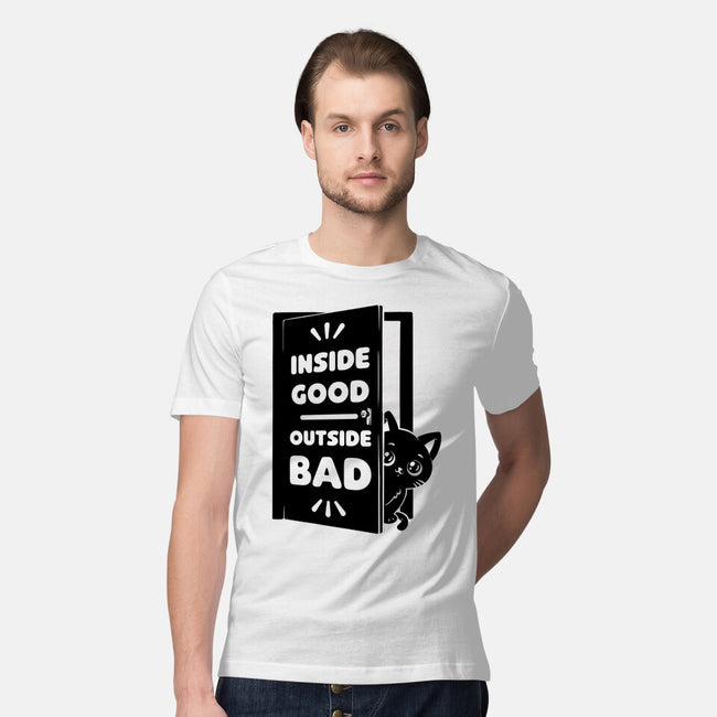 Outside Is Bad-Mens-Premium-Tee-Studio Mootant