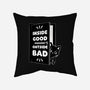 Outside Is Bad-None-Removable Cover-Throw Pillow-Studio Mootant