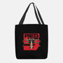 Red Spaceship Revolution-None-Basic Tote-Bag-Studio Mootant