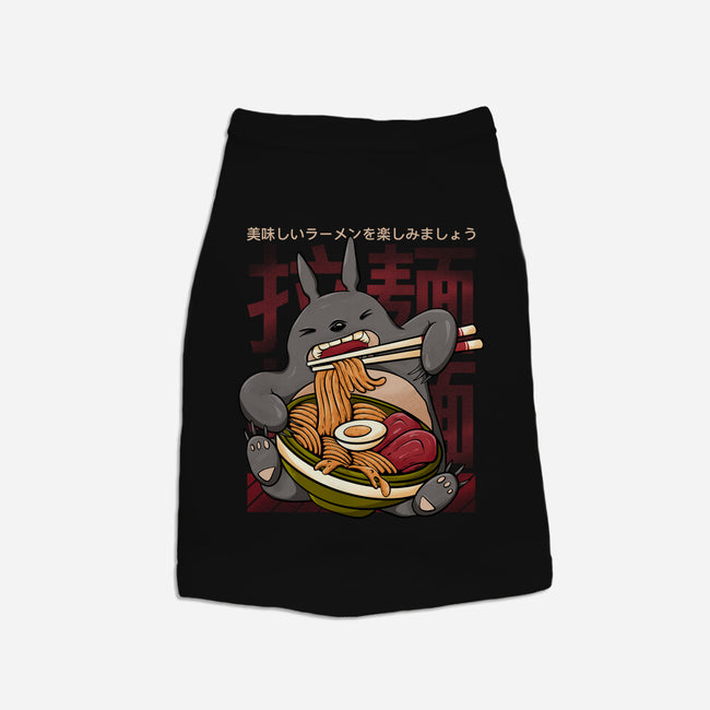 Totoro Ramen-Dog-Basic-Pet Tank-Ryuga