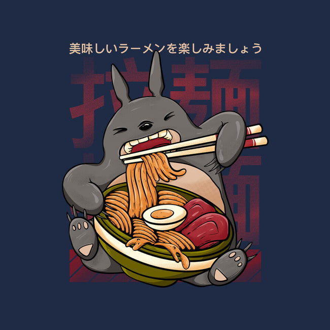 Totoro Ramen-None-Removable Cover w Insert-Throw Pillow-Ryuga