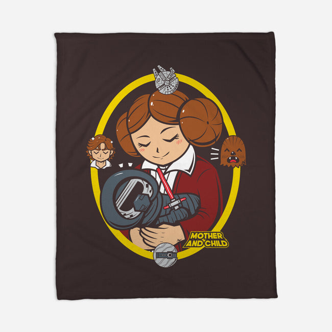 Mother And Child-None-Fleece-Blanket-krisren28