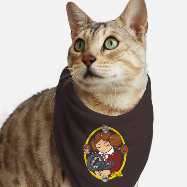 Mother And Child-Cat-Bandana-Pet Collar-krisren28