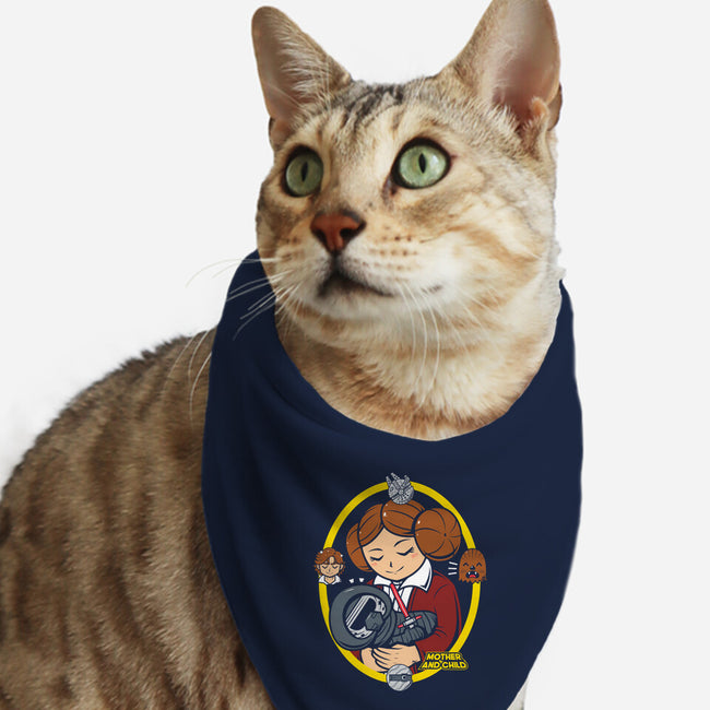 Mother And Child-Cat-Bandana-Pet Collar-krisren28