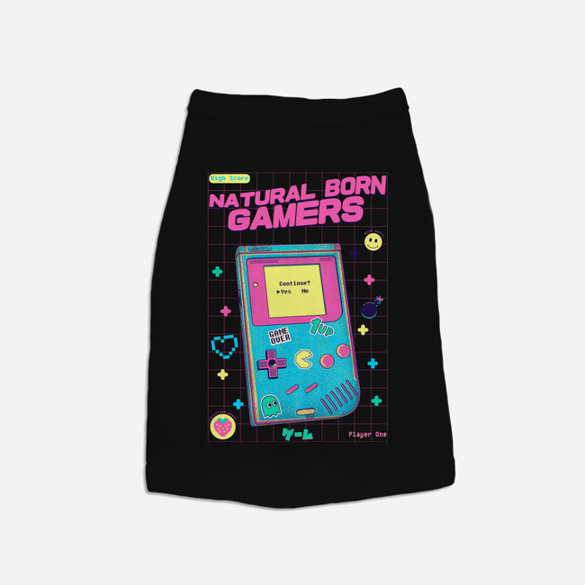 Natural Born Gamers-Dog-Basic-Pet Tank-Jelly89