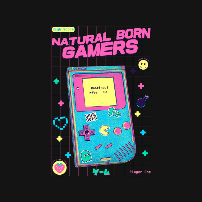 Natural Born Gamers-Mens-Long Sleeved-Tee-Jelly89